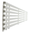 White grille for fridge 60x11cm 8823561