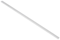 Electrolux glass shelf white plastic trim 488mm