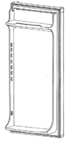 Electrolux fridge door, white CT180NT VER