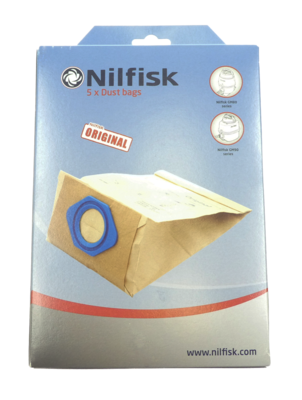 Nilfisk GM80/GM90 vacuum cleaner dust bags 5 pcs (82095000, W7-51551)