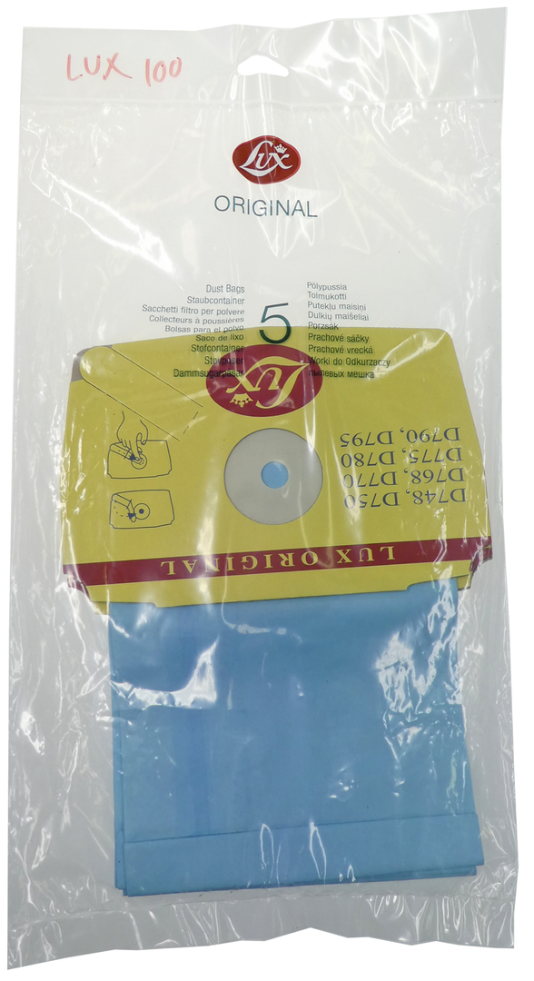 Lux original dust bags best sale