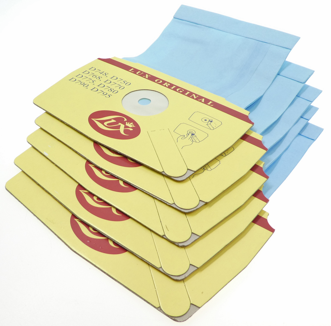 Lux 748 795 dust bags 5pcs 11585004 fhp.fi appliance spare parts