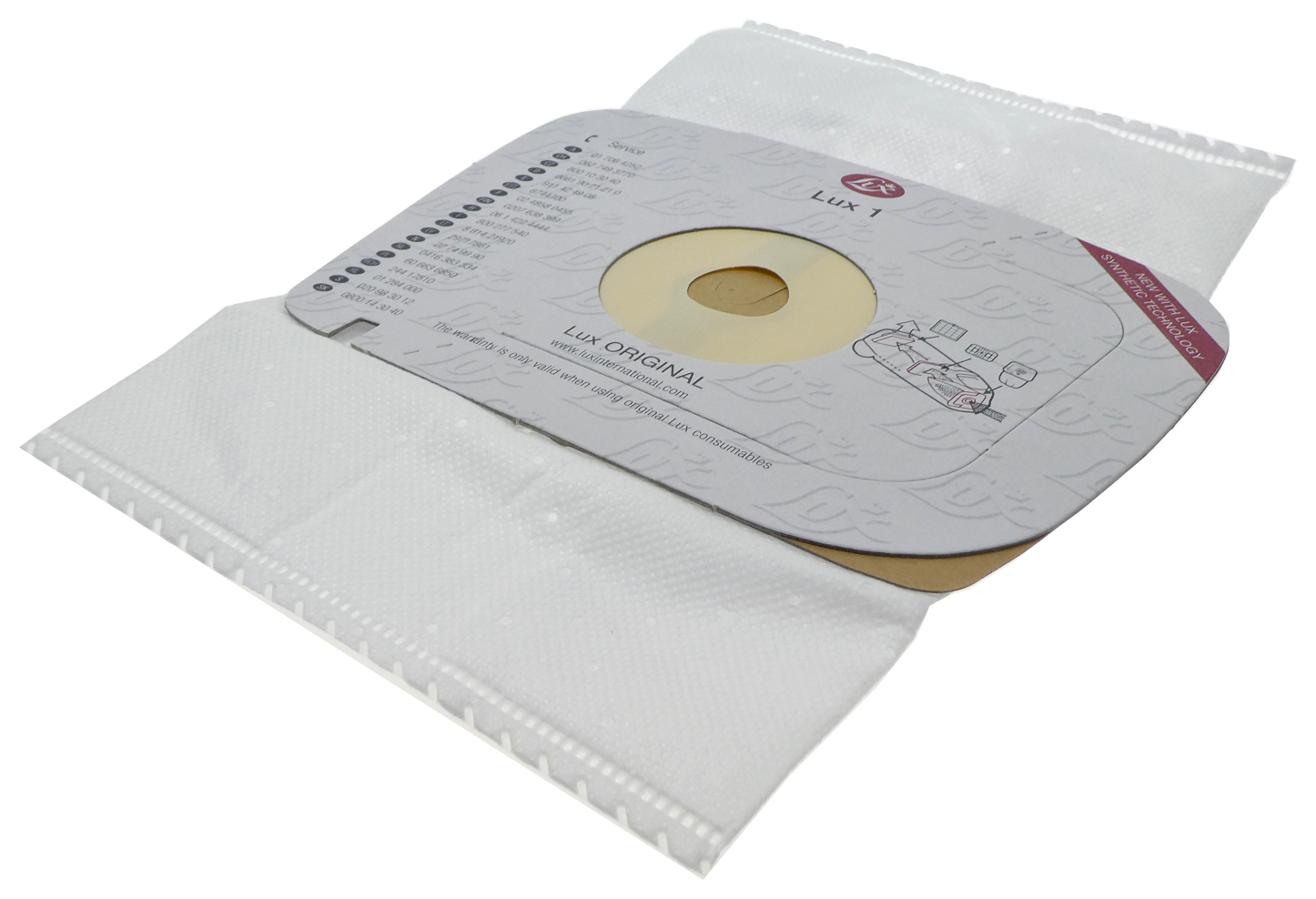 Lux original 2025 dust bags