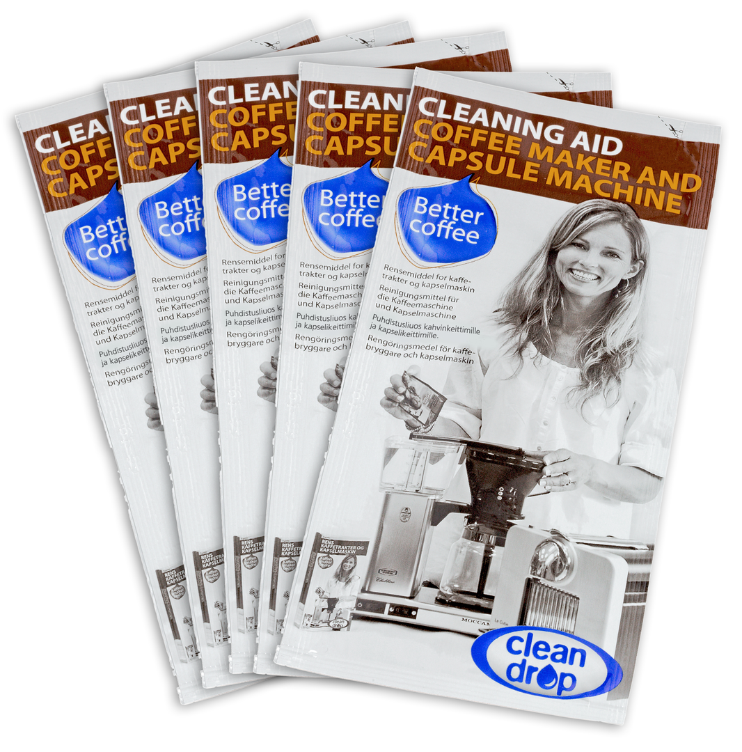 Clean Drop coffee machine cleaner - fhp.fi - appliance spare parts