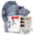 Washing machine drain pump, universal
