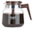 Moccamaster glass jug brown 10 cups, mixing lid
