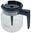Moccamaster glass jug black 10 cups, mixing lid