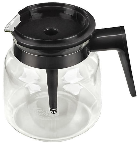 Moccamaster glass jug black 10 cups 
