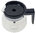 Moccamaster glass jug 1,0l black with aroma lid