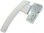 Electrolux fridge door handle QDO, white