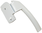 Electrolux fridge door handle QDO, white