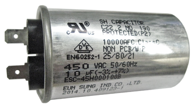 LG tumble dryer capacitor 10µF