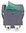 Helkama power switch, green RS1373CBG2N2