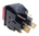 Power switch 27x22 mm, various colours