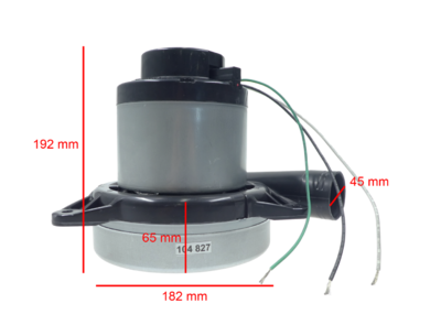 Keskuspölynimurin moottori Allaway KP-1200, KP-1800 (396011-117157-00)