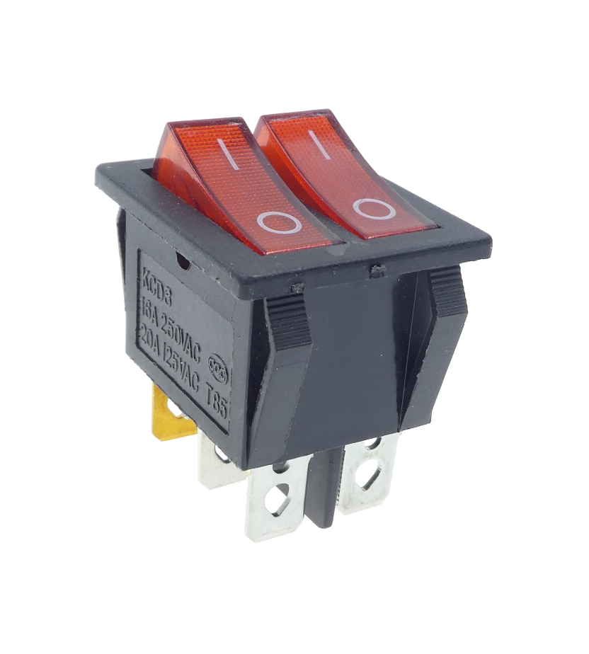 Double switch, red 00815219