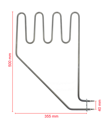 Sauna stove heating element Helo SKLA/SKLE 1500W (22KS12)