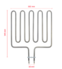 Sauna stove heating element 2670W (22KS65)