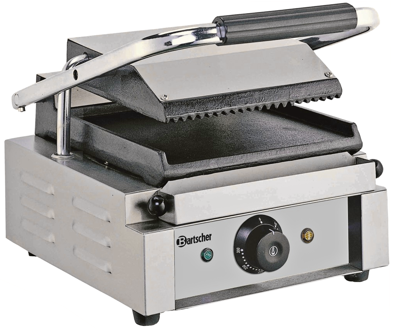 Bartscher Elektro-Griddleplatte, 1/2+1/2, OU | Gastro Grande