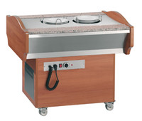 Granite buffet plate heater / dispenser SMHPL