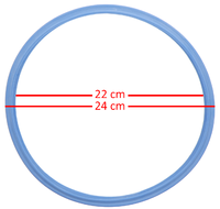 Duromatic pressure cooker gasket 22/24cm