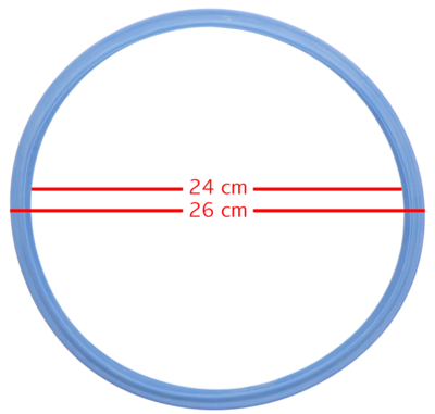 Duromatic pressure cooker seal 24/26cm