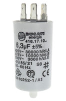 Start capacitor 6,3µF 416171064