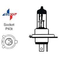 Vehicle light bulb 55W H7