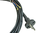 LUX vacuum cleaner power cord 9m