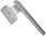 Upo / Cylinda fridge handle grey 366910