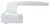 Electrolux / AEG QDO door handle white (2083903142)