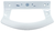 Electrol Helios / Rosenlew fridge handle, metallic