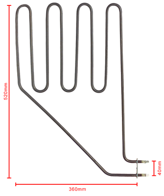 Sauna stove heating element Helo SKLA/SKLE 2000W (22KS11)