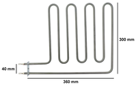 Sauna stove heating element Upo / Rosenlew 2000W (22KU600200)