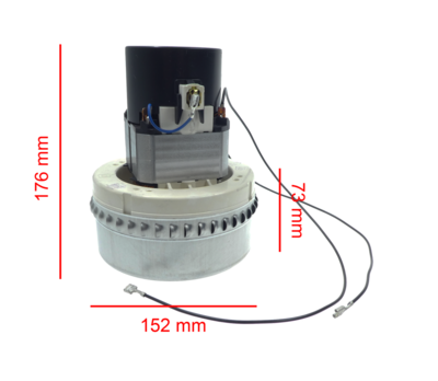 Keskuspölynimurin moottori 1200W (396010-72)