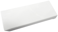Miele fridge handle cover plate, white