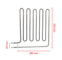 Sauna stove heating element 2670W (22KH80)