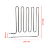 Sauna stove heating element 2670W (22KH80)