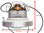 Puzer Oiva vacuum cleaner motor 6902372