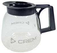 Crem Queen glass jar 1.8 l