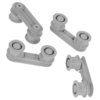 Electrolux / AEG upper basket track wheels 4 pieces (50299970009)