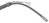 LG dishwasher water inlet hose 5215DD1001E