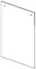 Rosenlew / Zanussi oven door glass RRLL53 (3428341022)