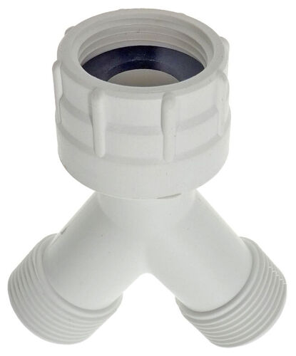 Pesukoneen tulovesiletkun y-haara liitin 3/4" (333343) Pesukoneen tulovesiletkun y-haara liitin 3/4" (333343)