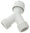 y-connector for water inlet hoses 3/4" (00541021, 333343)