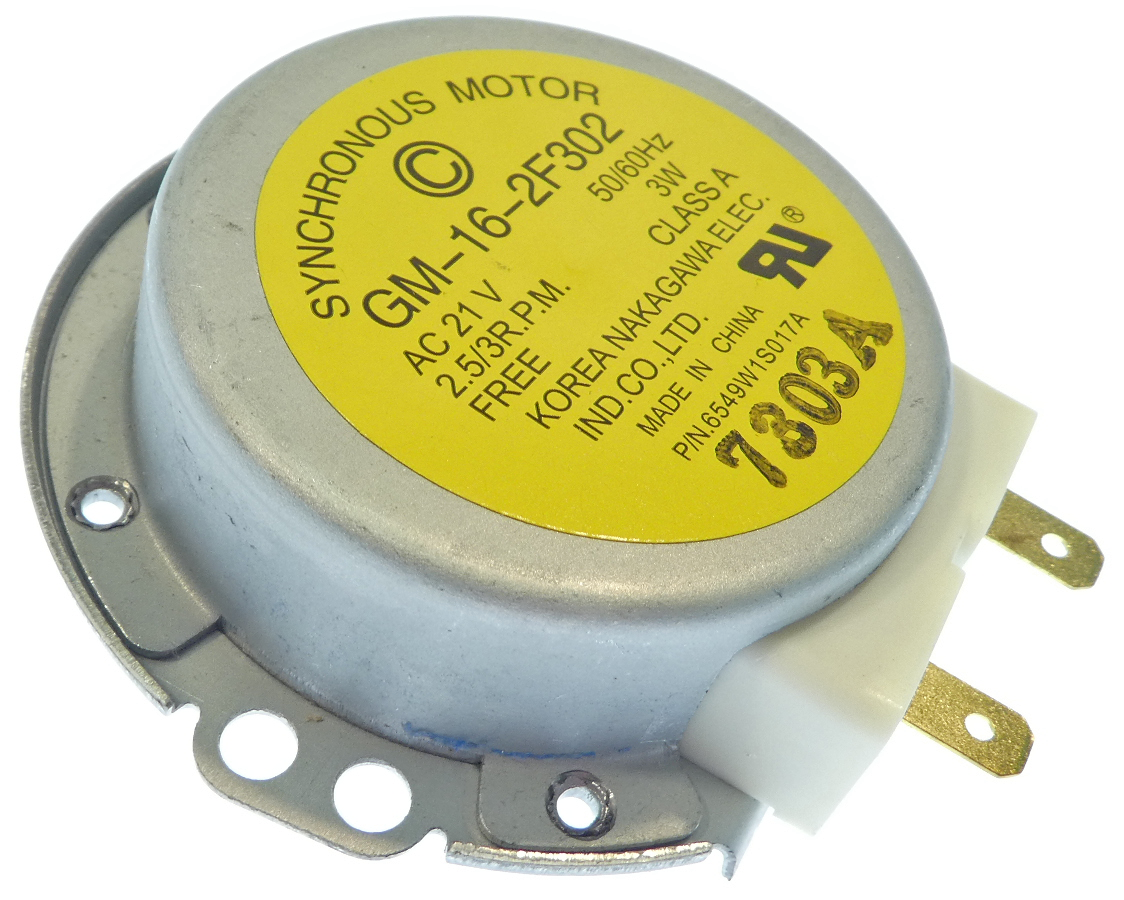 6549W1S013L Engine LG Microwave Microwave 21V 150mA 3W 50//60HZ 2P 5RPM/_6RPM