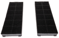 UPO CH cooker hood active carbon filters 2pcs, 250x95x25mm (182192)