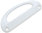 Zanussi fridge handle, white