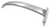 Rosenlew Husqvarna jääkaapin kahva, hopea 2084408042