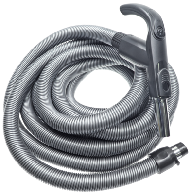 Central vacuum cleaner hose 12m, ON/OFF